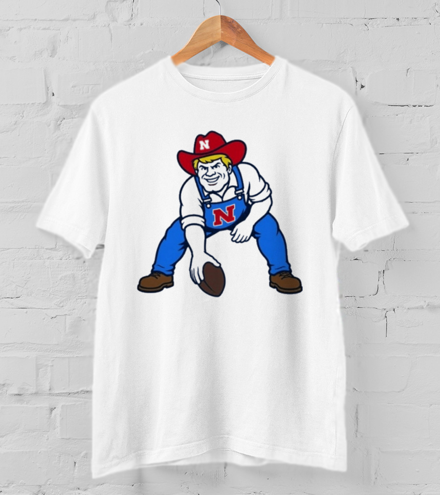 Herbie Husker Nebraska Cornhuskers Iconic Football T-Shirt
