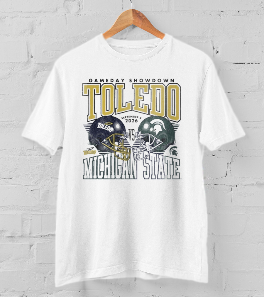 Toledo Rockets Michigan State Spartans Gameday Showdown September 4 2026 T-Shirt
