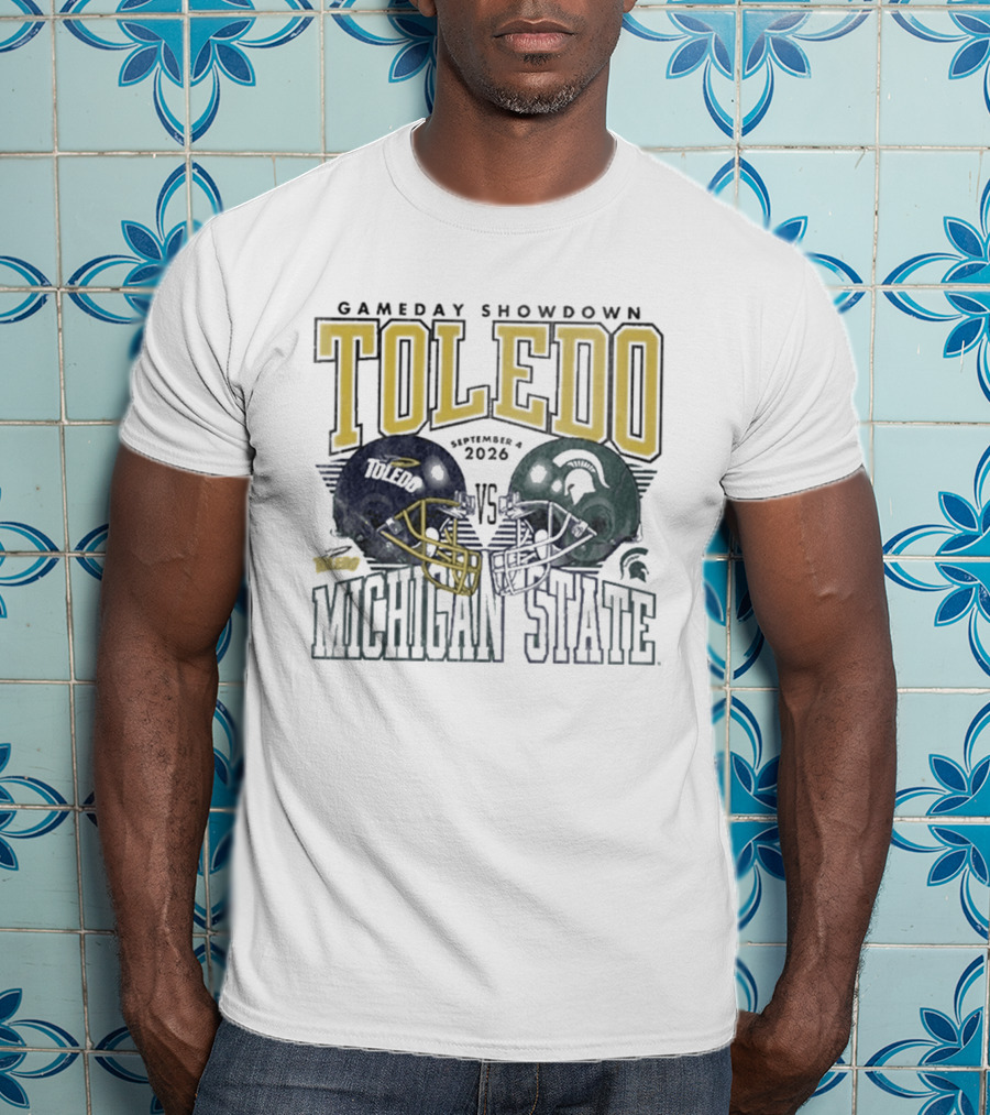 Toledo Rockets Michigan State Spartans Gameday Showdown September 4 2026 T-Shirt