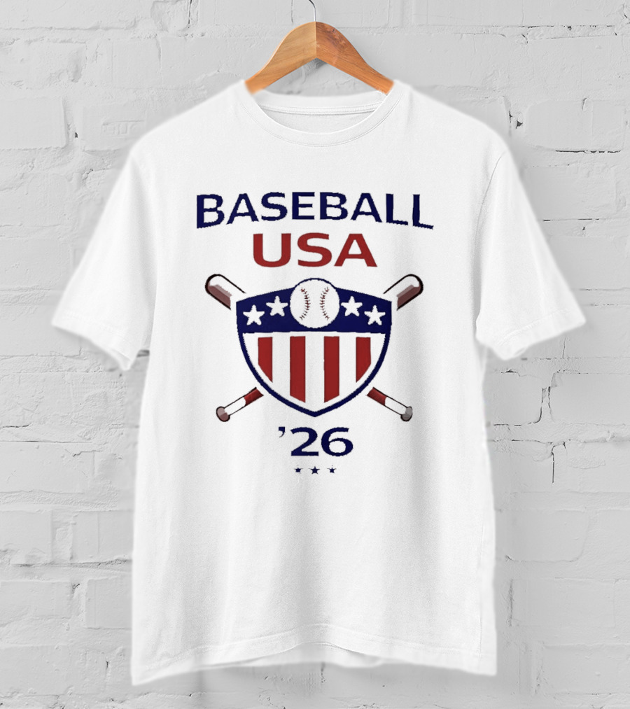 USA Baseball '26 Classic Stars And Stripes T-Shirt