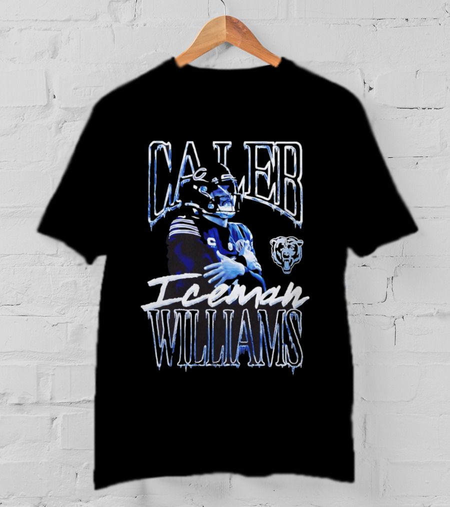 Caleb Williams Iceman Chicago Bears T-Shirt