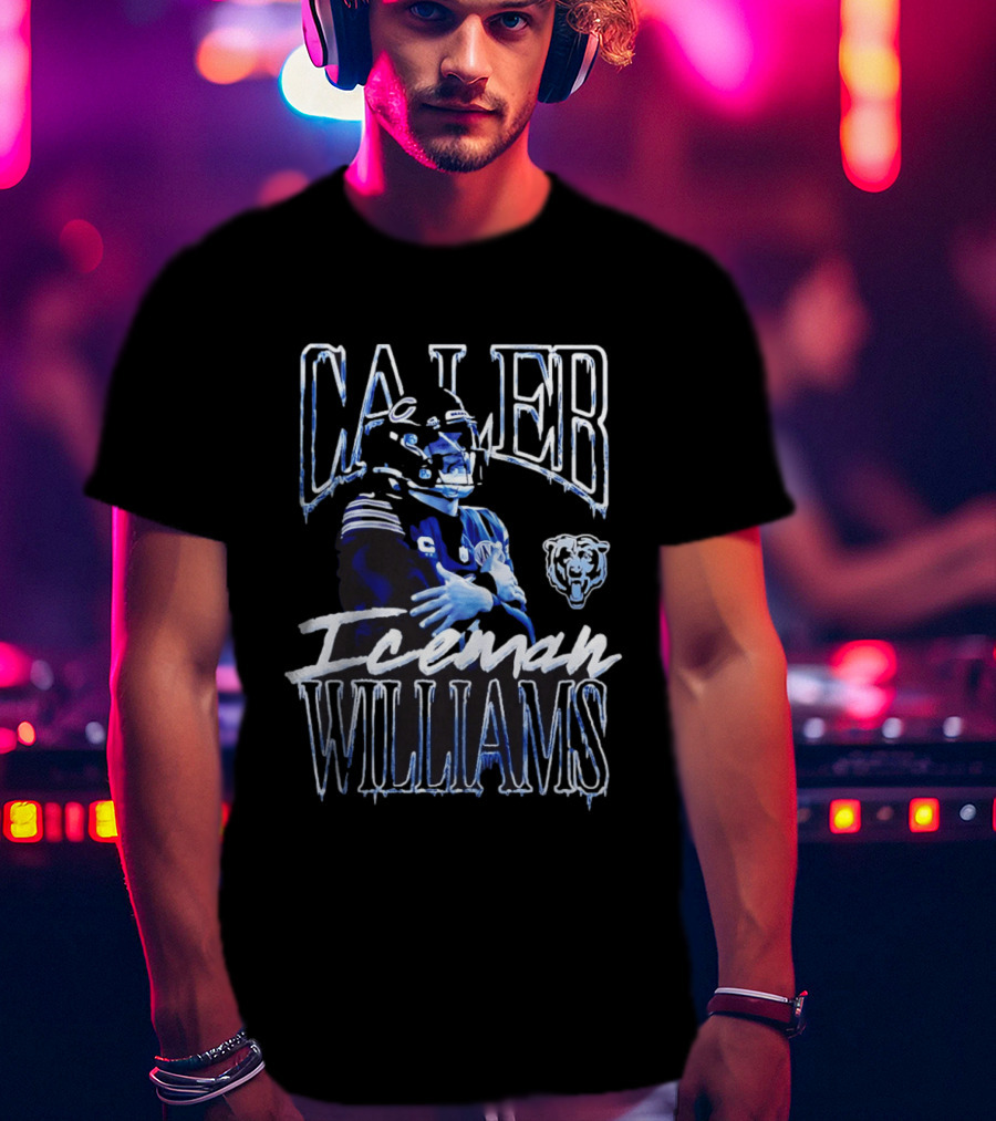 Caleb Williams Iceman Chicago Bears T-Shirt