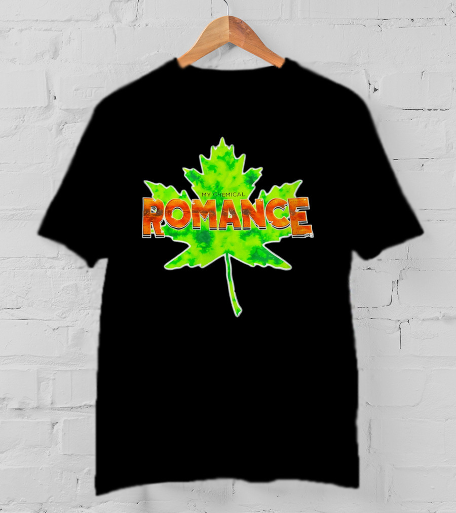My Chemical Romance Maple Leaf Bright T-Shirt