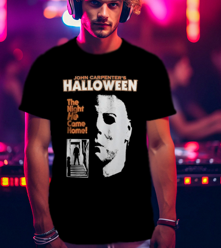 John Carpenter's Halloween The Night He Came Home T-Shirt