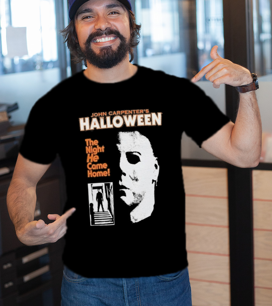 John Carpenter's Halloween The Night He Came Home T-Shirt