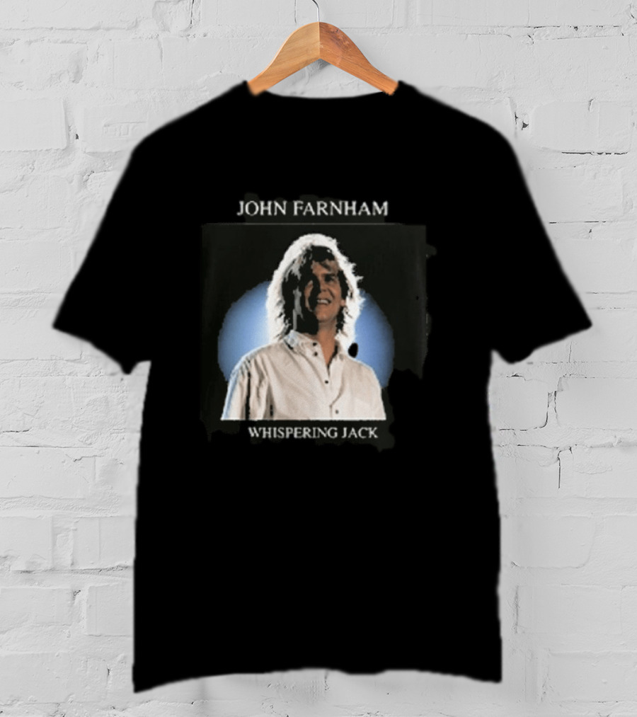 John Farnham Whispering Jack Photo Vintage Album Cover T-Shirt