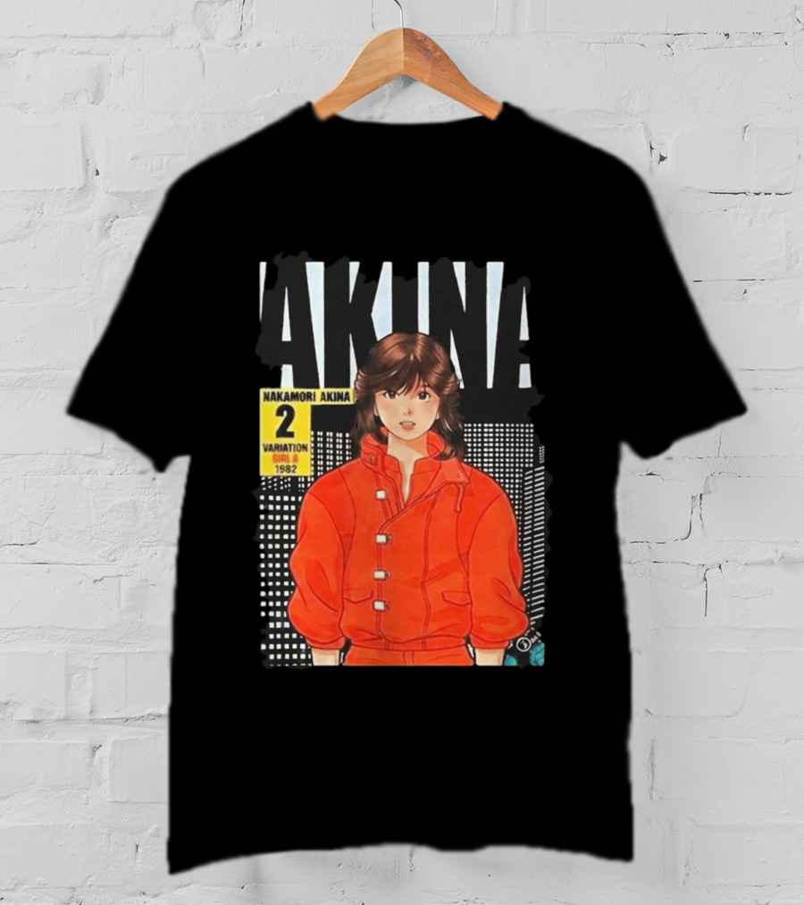 Nakamori Akina Variation Girl 2 1982 Anime Manga T-Shirt