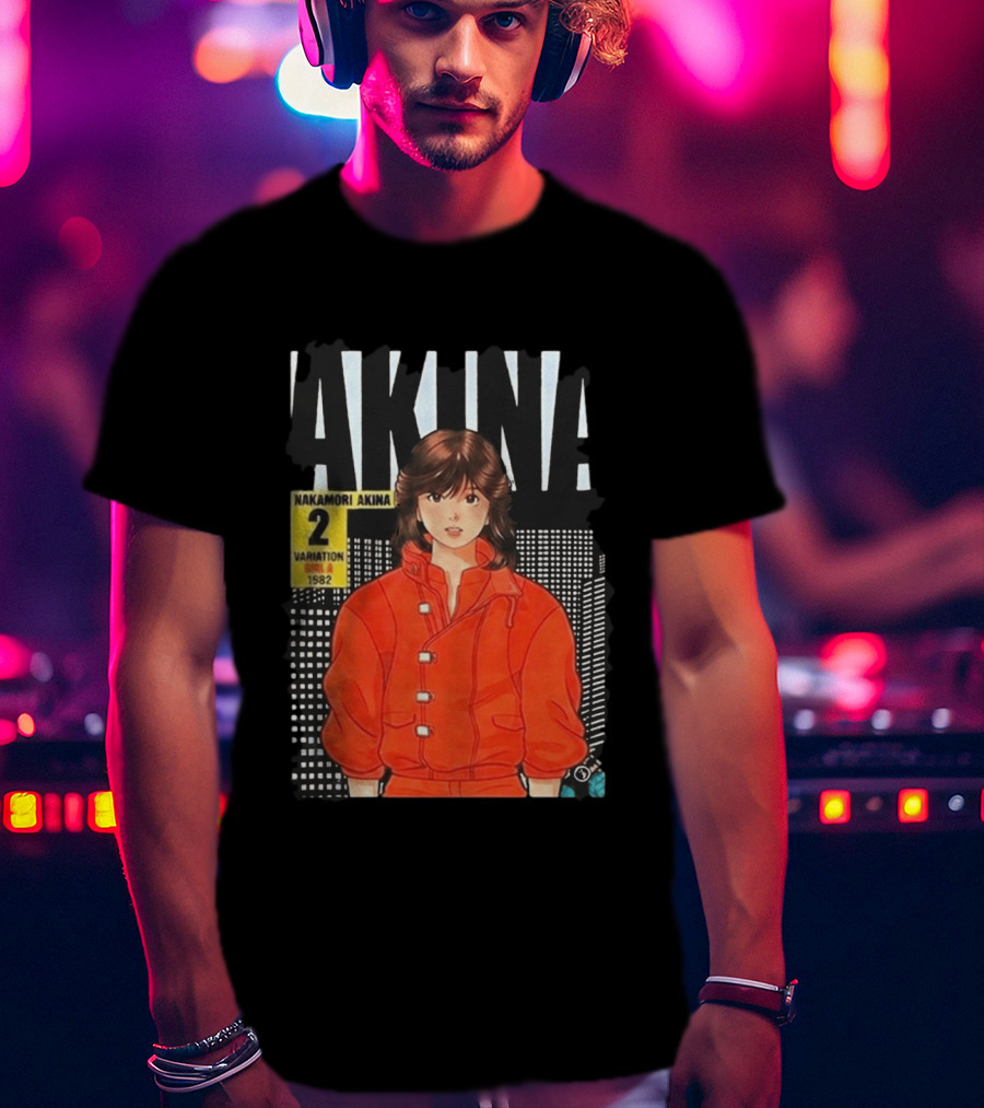 Nakamori Akina Variation Girl 2 1982 Anime Manga T-Shirt