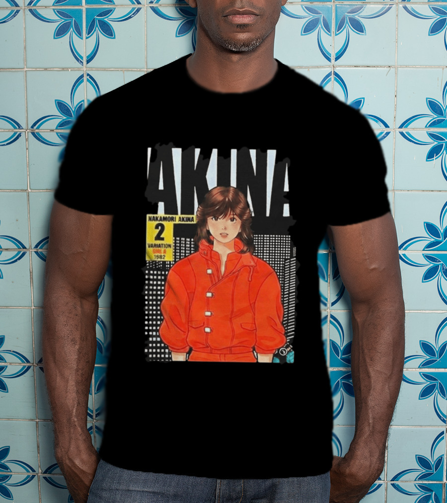 Nakamori Akina Variation Girl 2 1982 Anime Manga T-Shirt