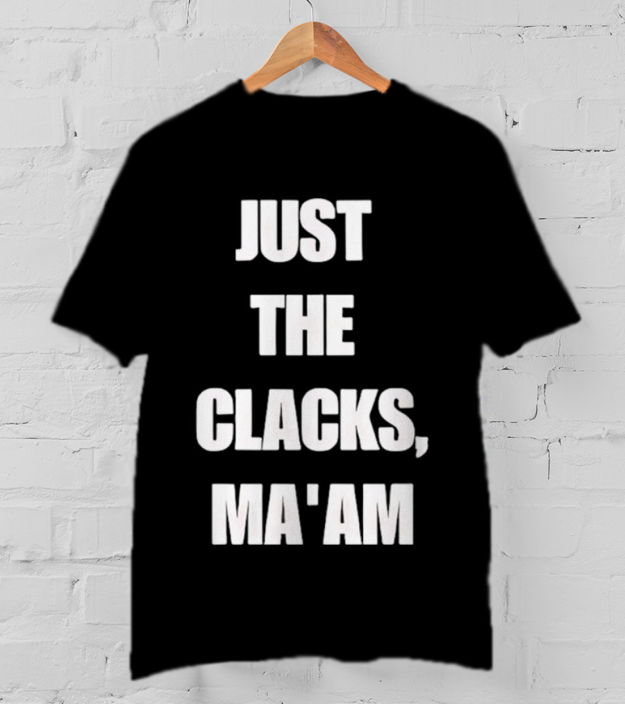 Just The Clacks Ma'am Terry Pratchett Discworld T-Shirt