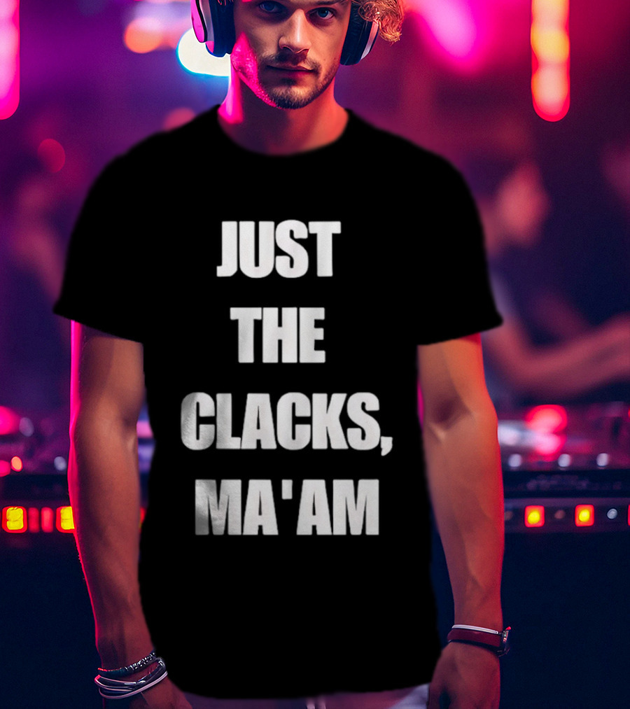 Just The Clacks Ma'am Terry Pratchett Discworld T-Shirt