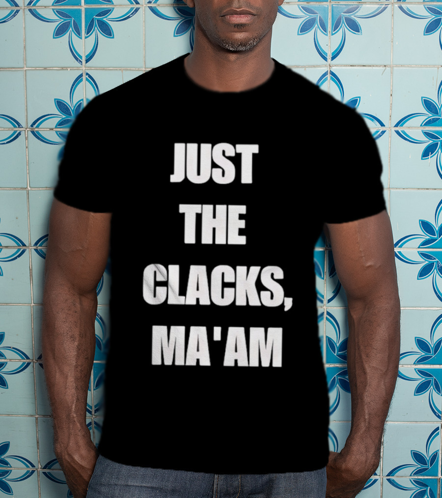 Just The Clacks Ma'am Terry Pratchett Discworld T-Shirt
