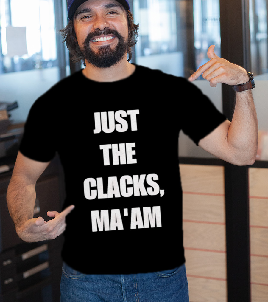 Just The Clacks Ma'am Terry Pratchett Discworld T-Shirt