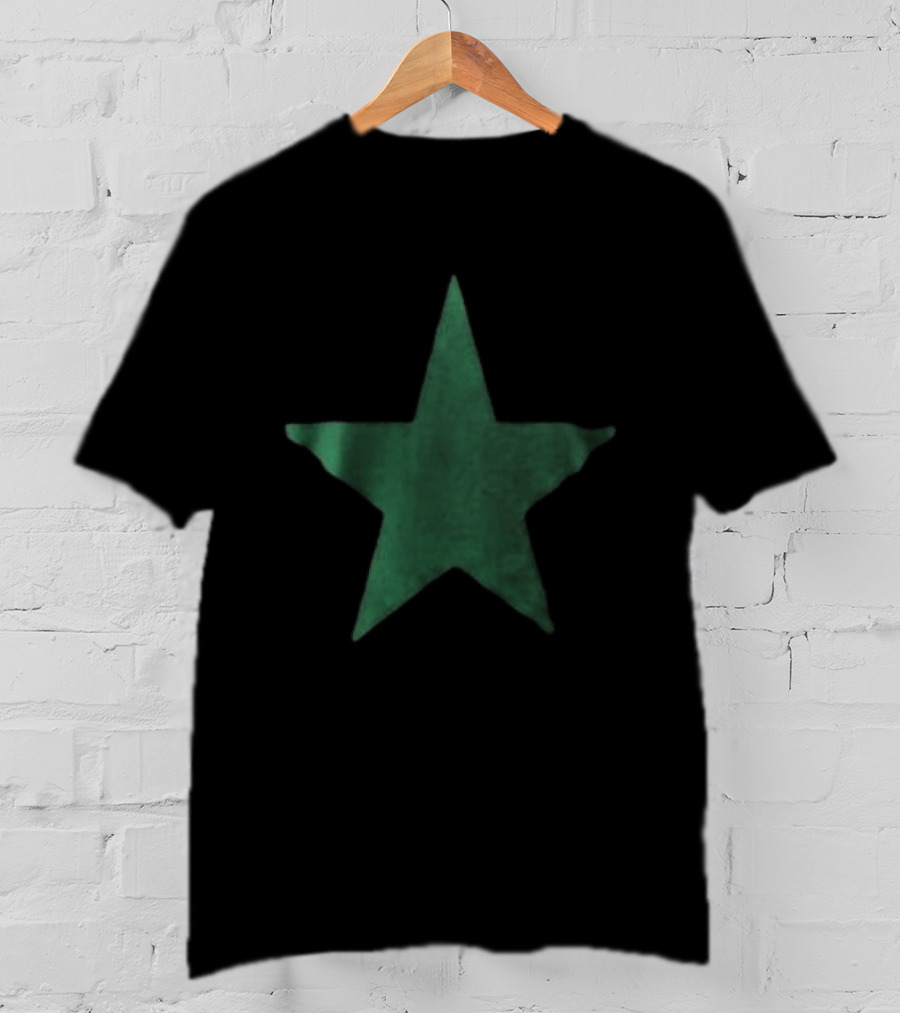 Justin Bieber World Star Imports Green Star T-Shirt