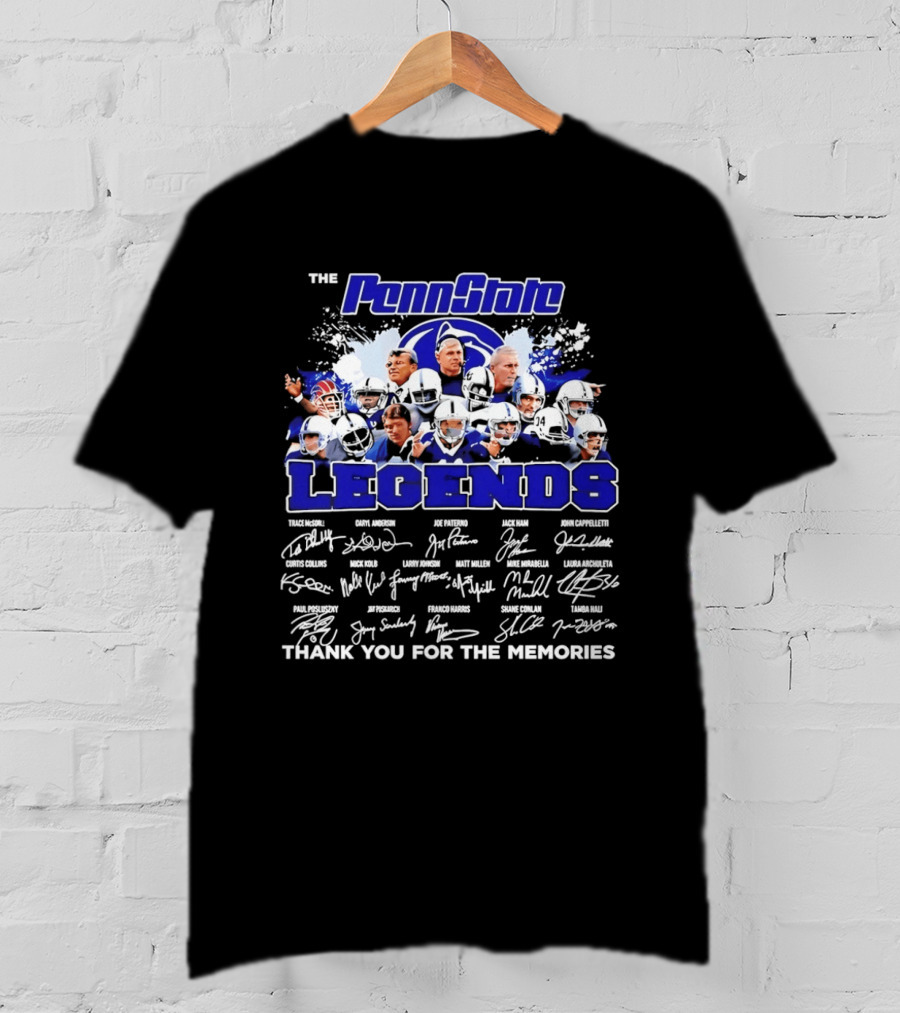 Penn State Legends Thank You For The Memories T-Shirt