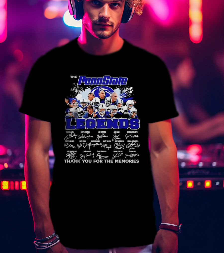 Penn State Legends Thank You For The Memories T-Shirt