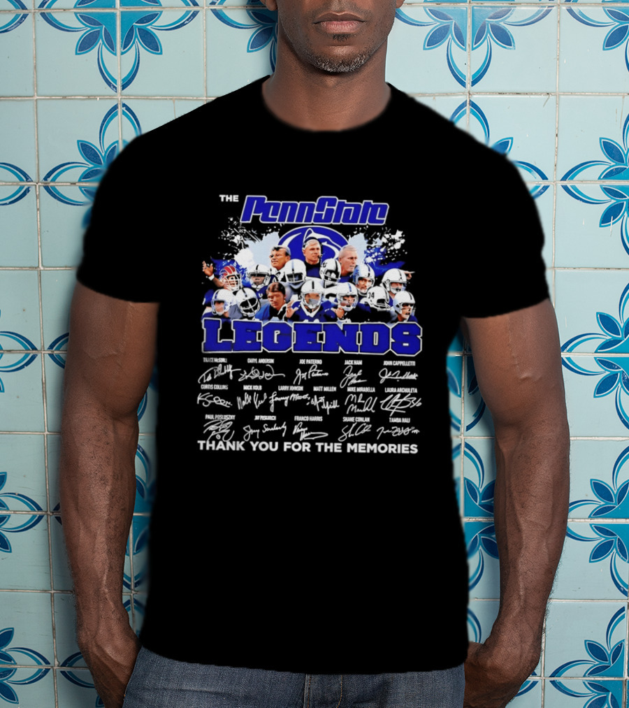 Penn State Legends Thank You For The Memories T-Shirt