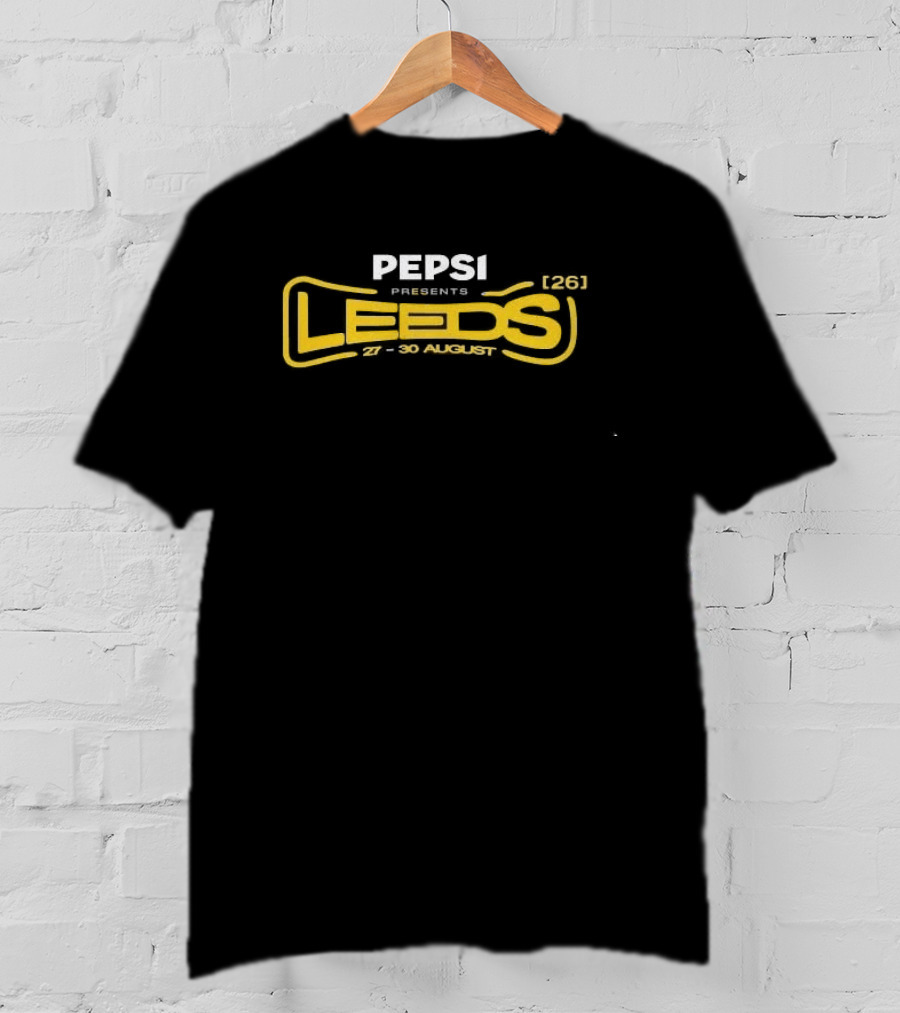 Pepsi Max Leeds Festival 2026 Reading August 27 30 Line Up T-Shirt