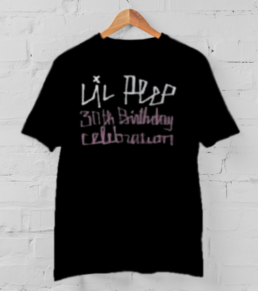 Lil Peep 30th Birthday Celebration 2026 Tour Schedule T-Shirt
