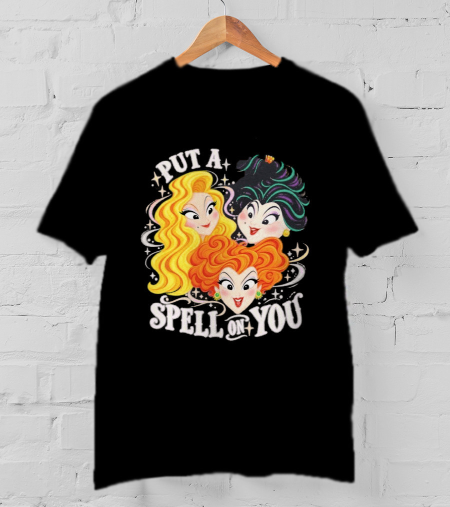 Hocus Pocus I Put A Spell On You Halloween Trio T-Shirt
