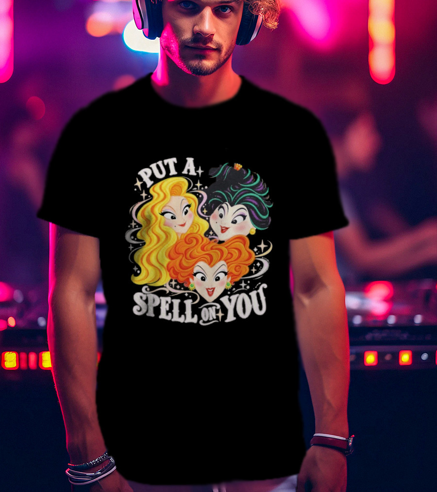 Hocus Pocus I Put A Spell On You Halloween Trio T-Shirt