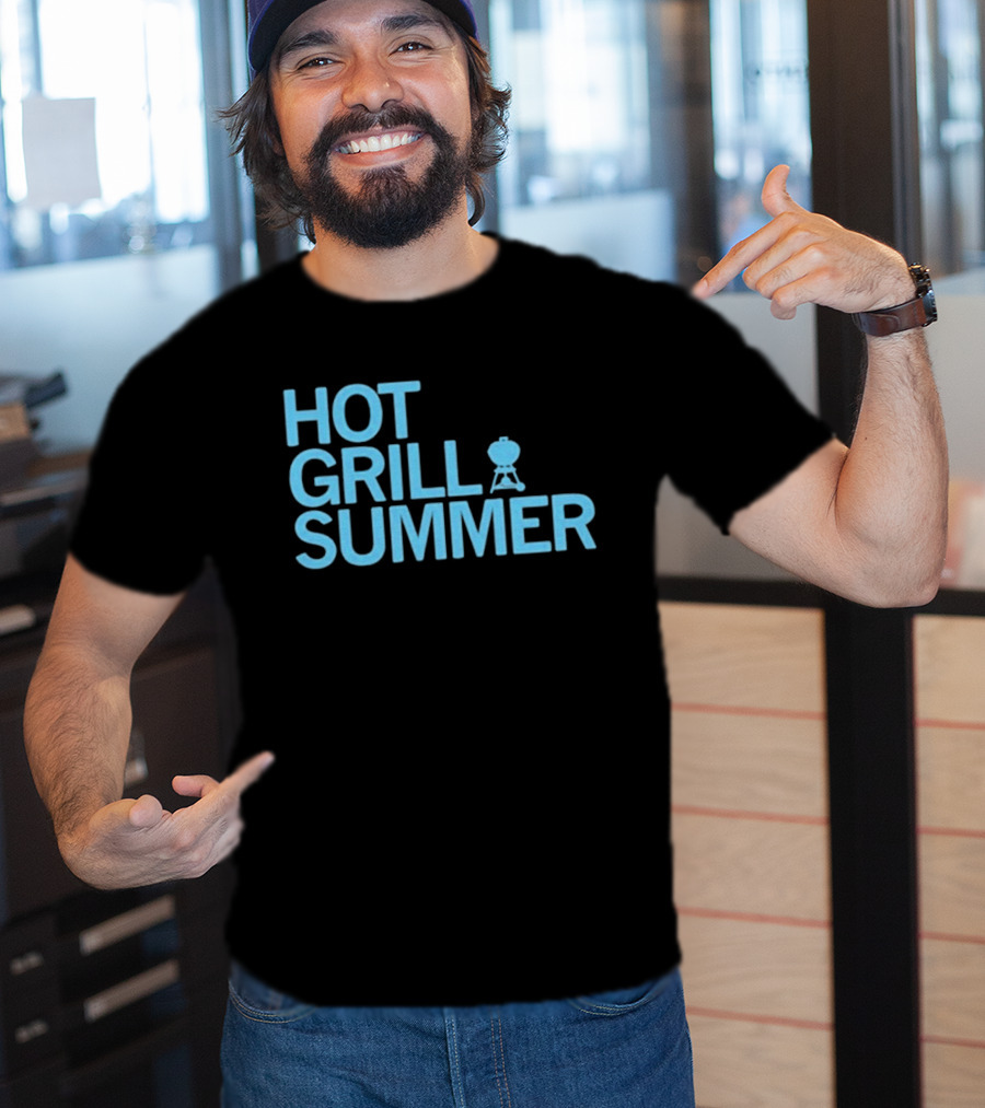 Hot Grill Summer Barbecue Vibes T-Shirt