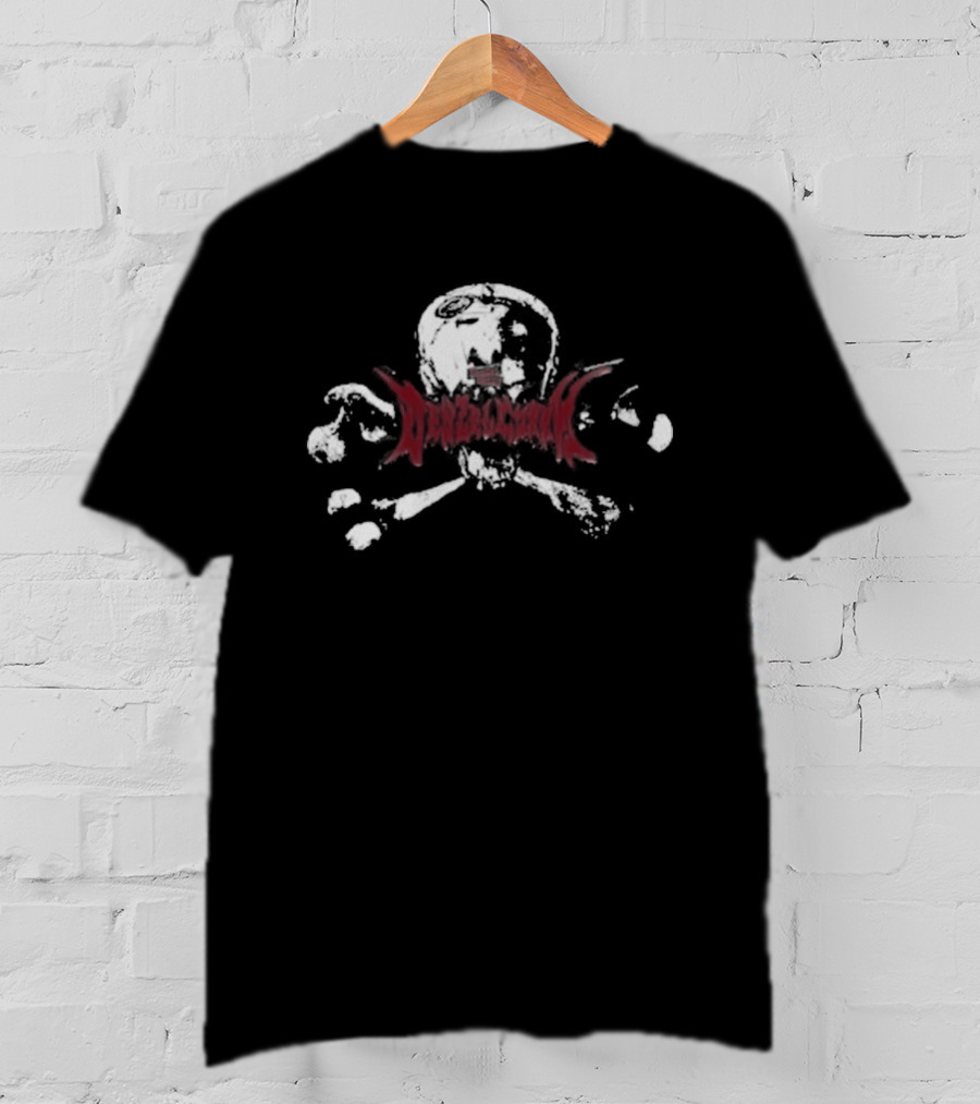 Loma Vista Recordings Denzel Curry Skull Crossbones Red X T-Shirt