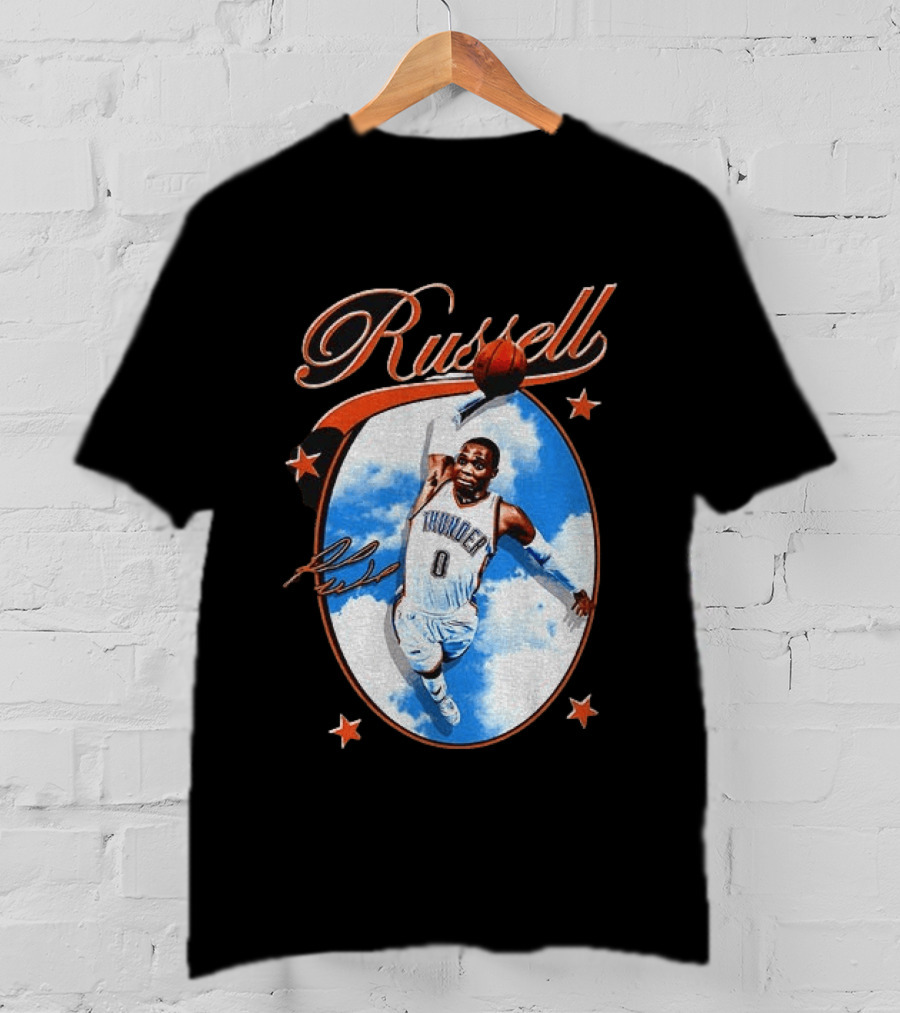 Russell Westbrook Thunder Basketball Legend T-Shirt