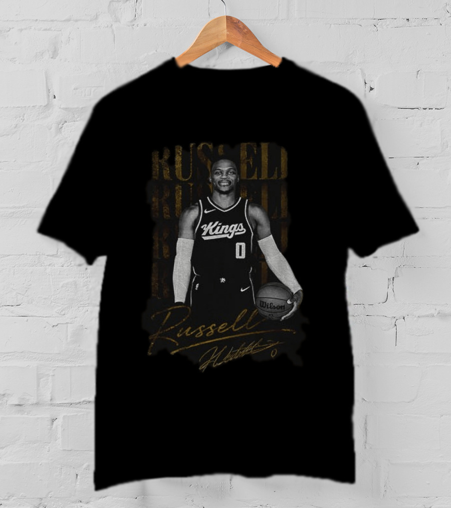 Russell Westbrook Kings Basketball Legend T-Shirt