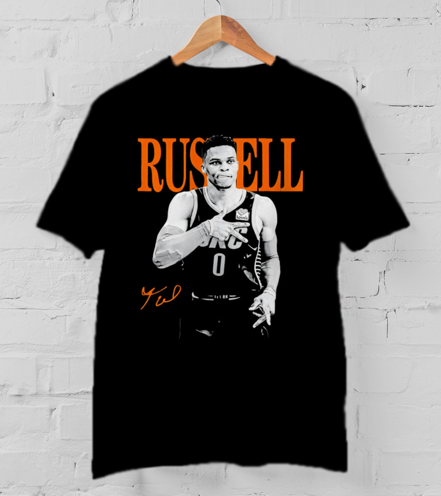 Russell Westbrook OKC Thunder Signature T-Shirt