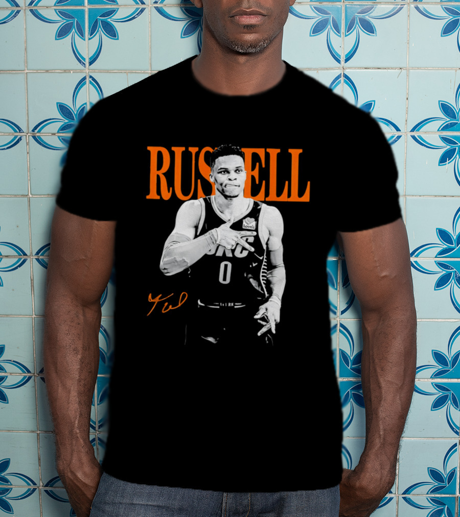 Russell Westbrook OKC Thunder Signature T-Shirt