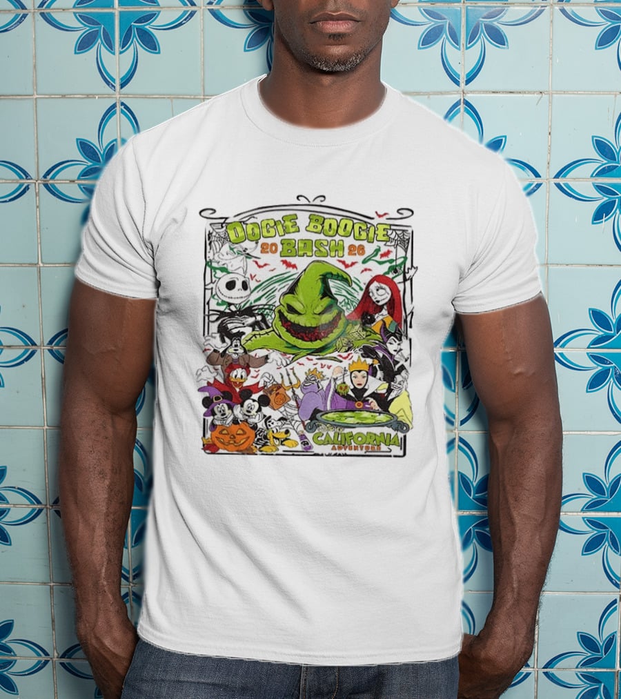 Oogie Boogie Bash 2026 Disney California Adventure Halloween Characters T-Shirt