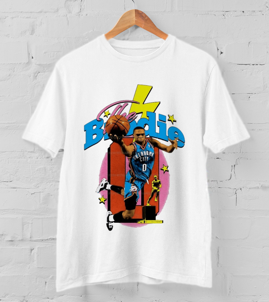 Russell Westbrook The Brodie Oklahoma City Thunder NBA Basketball T-Shirt