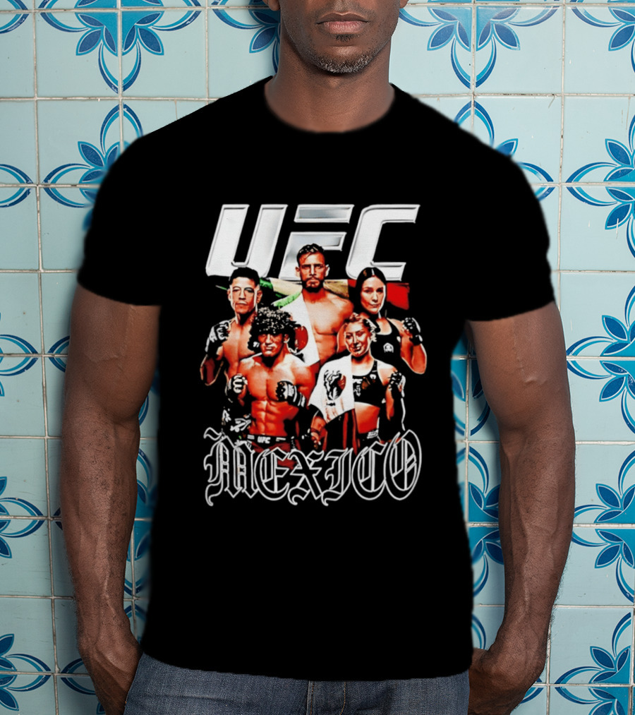 UFC Mexico Noche Fighters Collection Quasar T-Shirt
