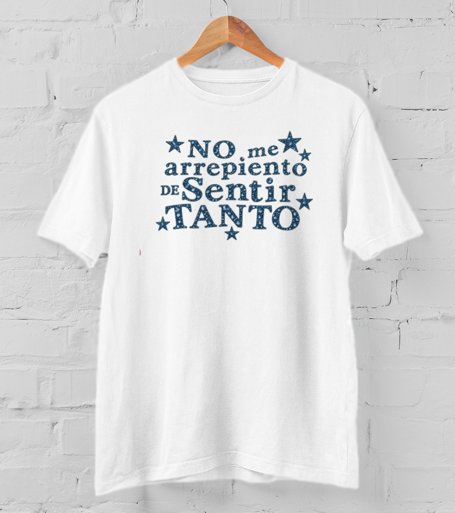 Karol G No Me Arrepiento De Sentir Tanto Stars T-Shirt