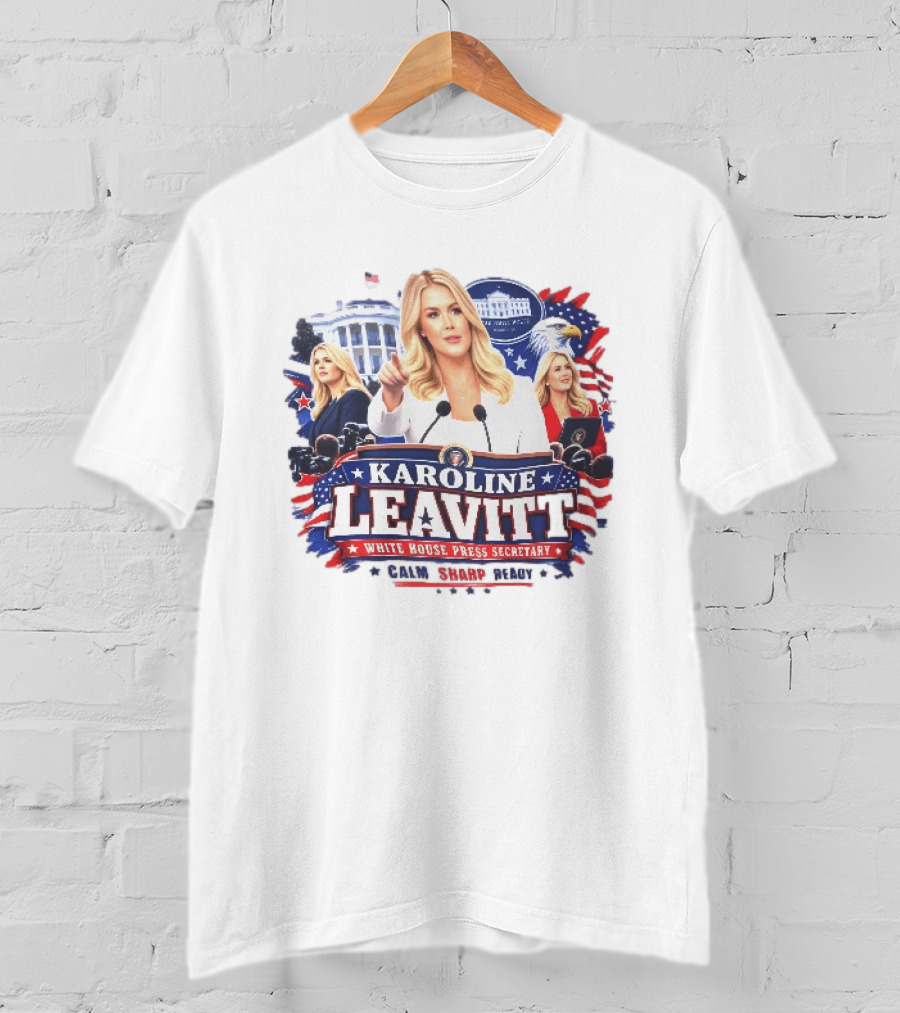 Karoline Leavitt White House Press Secretary 2024 Keep Going T-Shirt