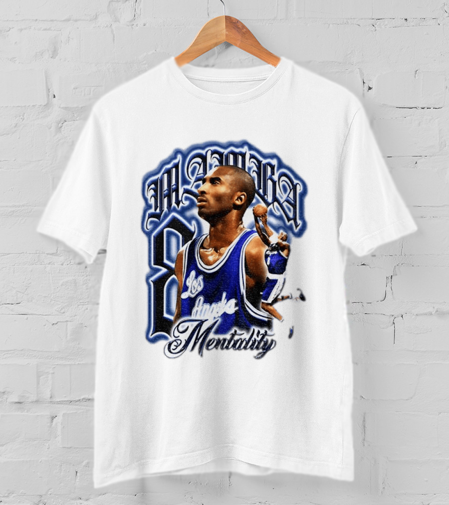 Kobe Bryant Mamba Mentality Los Angeles 8 Basketball T-Shirt