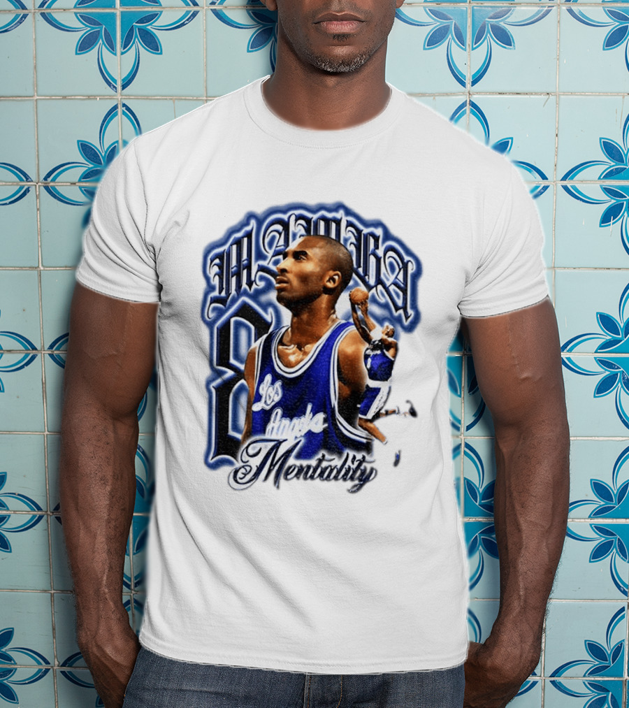 Kobe Bryant Mamba Mentality Los Angeles 8 Basketball T-Shirt