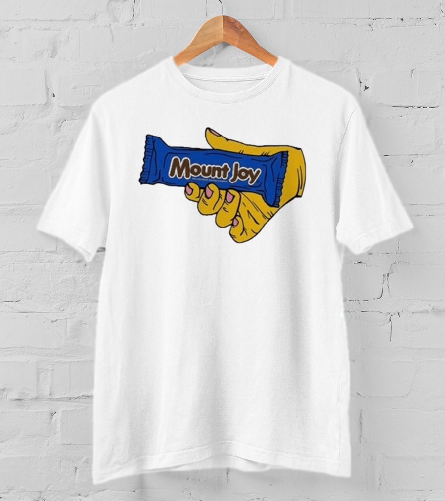 Mount Joy Candy Wrapper Hand Holding T-Shirt
