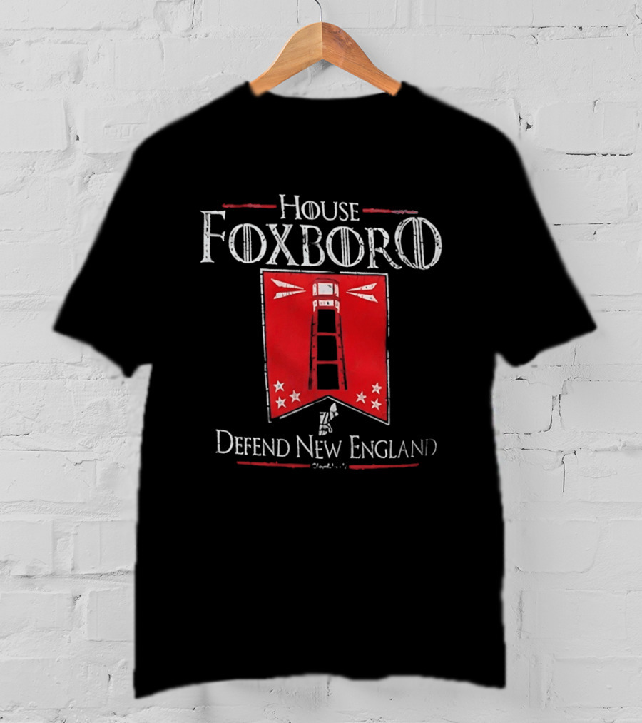 House Foxboro Defend New England Patriots Football New England Patriots Football T-Shirt