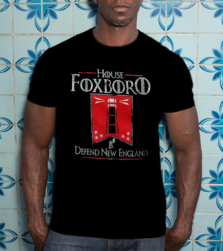 House Foxboro Defend New England Patriots Football New England Patriots Football T-Shirt