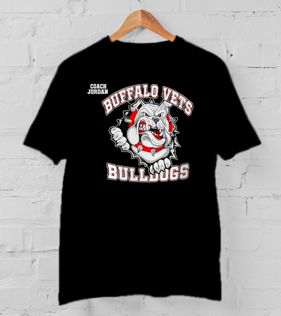 Buffalo Vets Bulldogs Coach Jordan T-Shirt