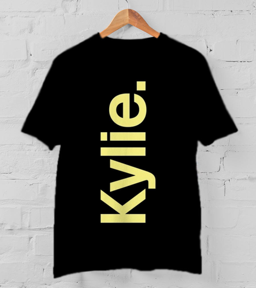 Kylie Minogue Vertical Yellow Kylie T-Shirt