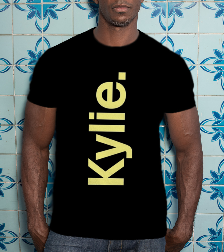 Kylie Minogue Vertical Yellow Kylie T-Shirt