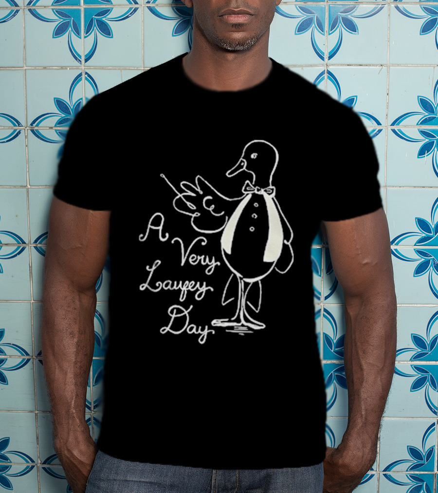 A Very Laufey Day Duck Drawing AVLD26 T-Shirt