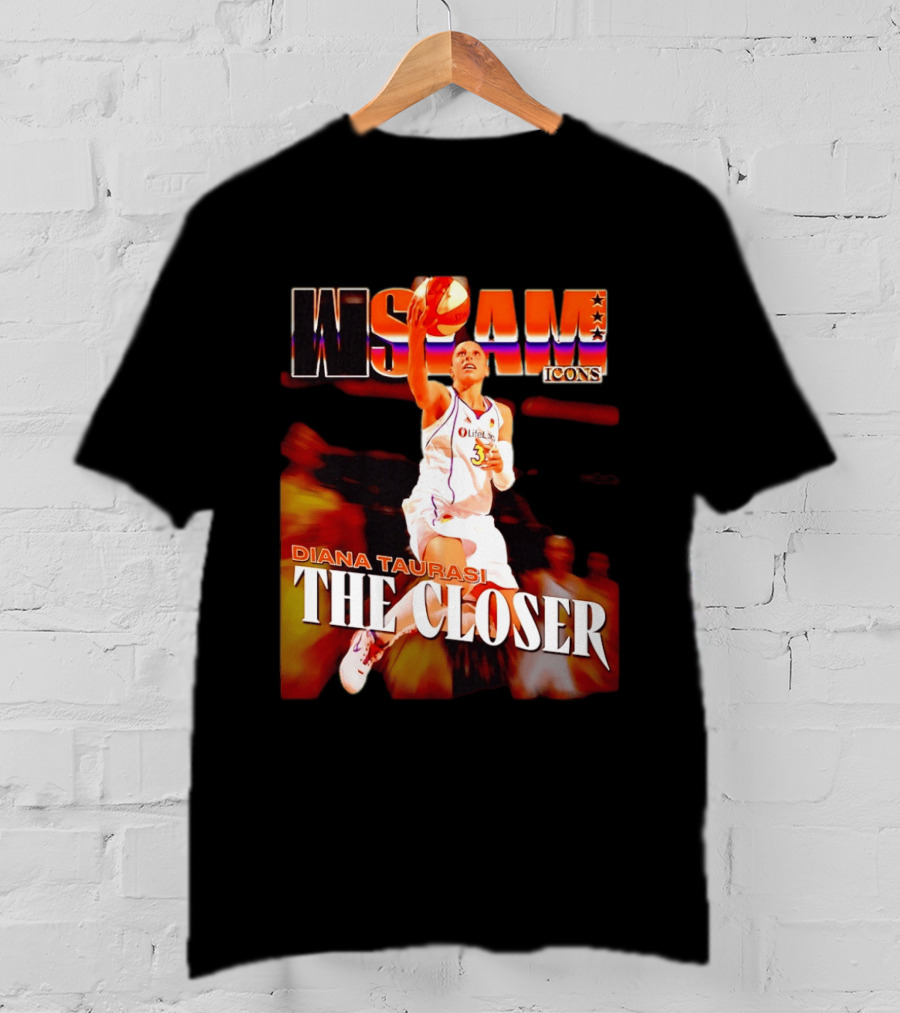 Diana Taurasi The Closer WNBA SLAM Icons Phoenix Mercury T-Shirt