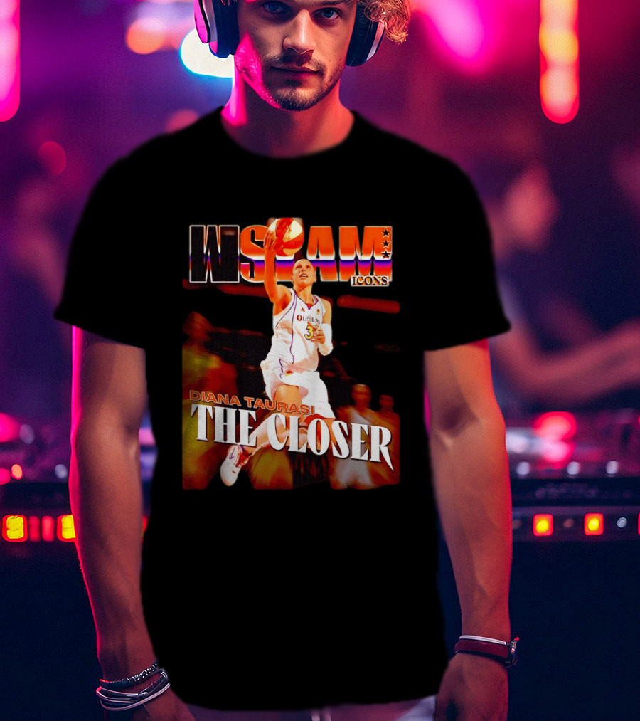 Diana Taurasi The Closer WNBA SLAM Icons Phoenix Mercury T-Shirt