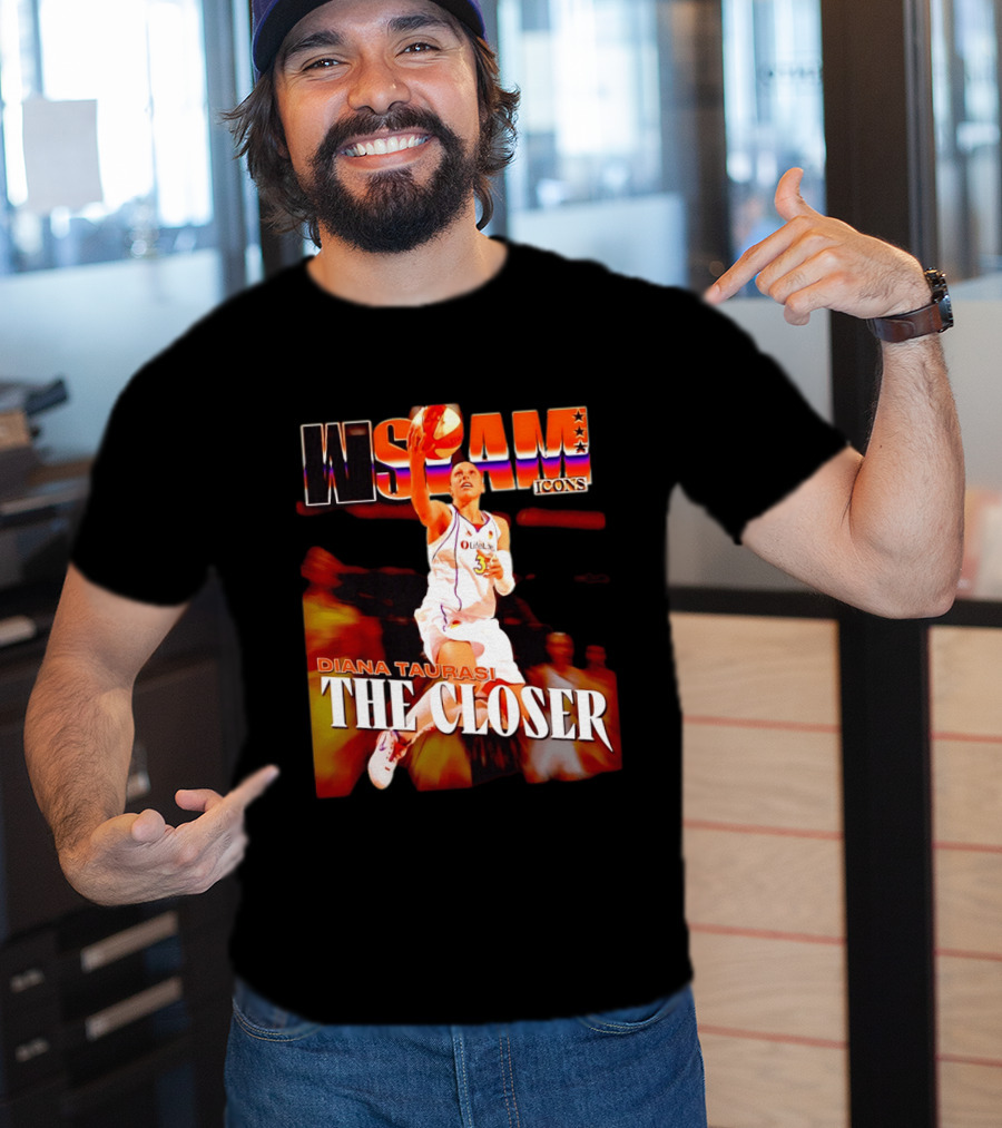 Diana Taurasi The Closer WNBA SLAM Icons Phoenix Mercury T-Shirt