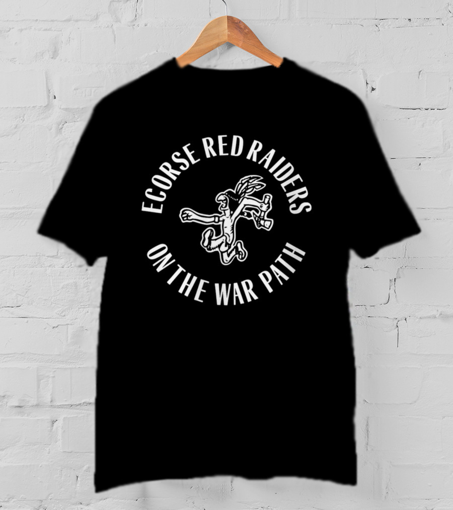 Ecorse Red Raiders On The War Path Jumping T-Shirt