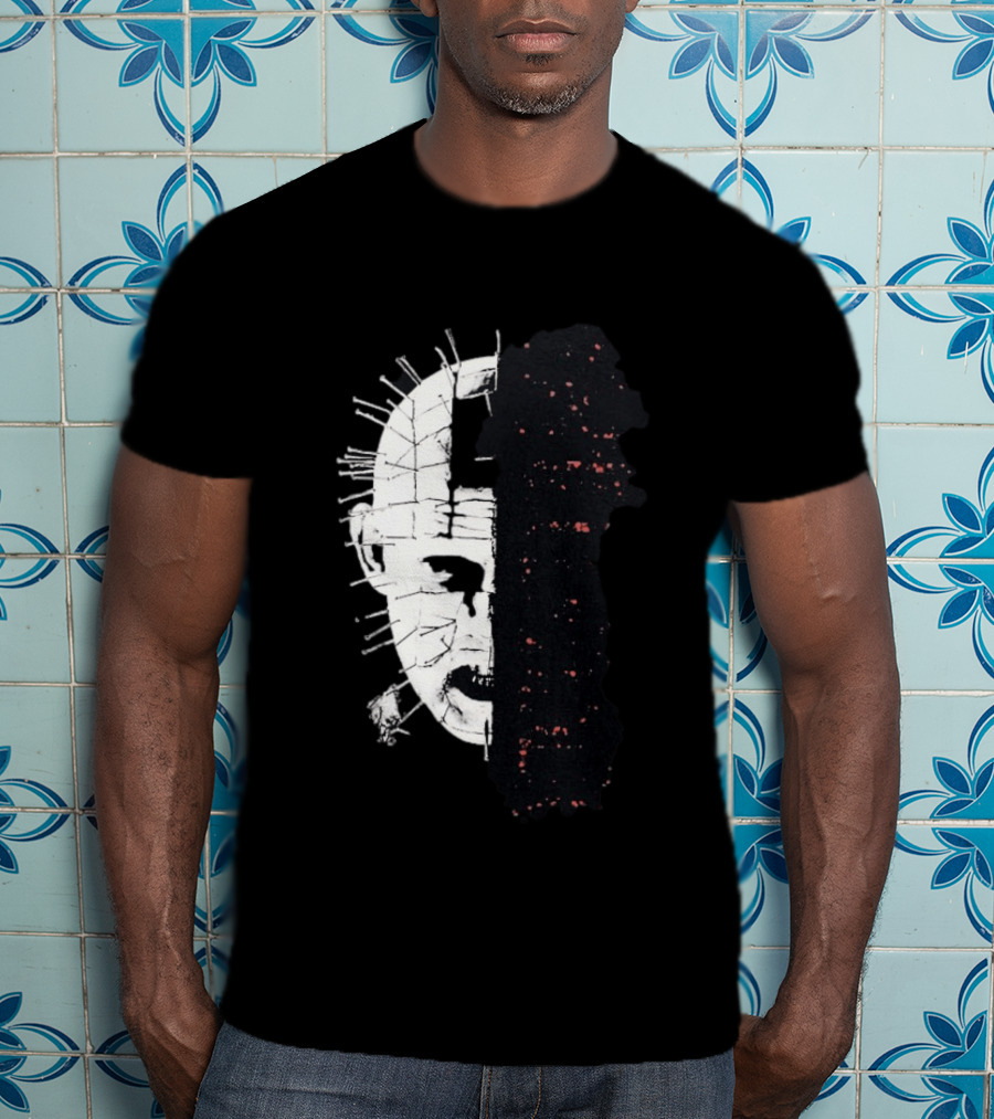 Halloween Horror Nights 2026 Hellraiser Pinhead Split T-Shirt